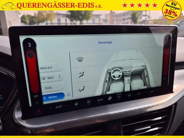 Ford Kuga Titanium 243PS PHEV Automatik Sitzheizung v+h Lenkradheizung Frontscheibe beheizb. Klimaautomatik Navi SYNC4 Apple CarPlay Android Auto Touchscreen PDC 4xKamera 2xKeyless 17"LM vollelektr. Reichweite 66KM 