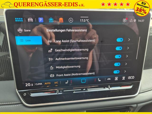 Volkswagen Tiguan Life 1,5 l eHybrid OPF 204PS DSG Design Paket "Dark" LED-Plus-Scheinw. elektr. Heckklappe Sitzheizung v+h Lenkradheizung R&uuml;ckf.Kamera Klimaautomatik VW-Radio Bluetooth wireless Apple CarPlay + Android Auto PDC ACC 2xKeyless Digital Cockpit 