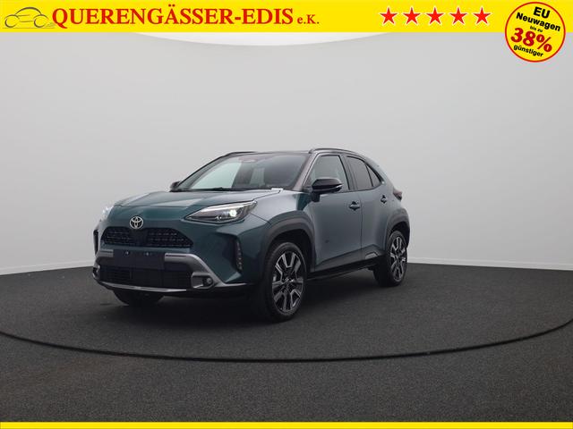 Toyota Yaris Cross 1.5-l 130PS HEV Automatik Style Matrix-LED 4xKamera elektr. Heckklappe Sitzheizung Lenkradheizung Klimaautomatik Navi Bluetooth wireless Apple CarPlay + Android Auto ACC PDC v+h 18"LM 