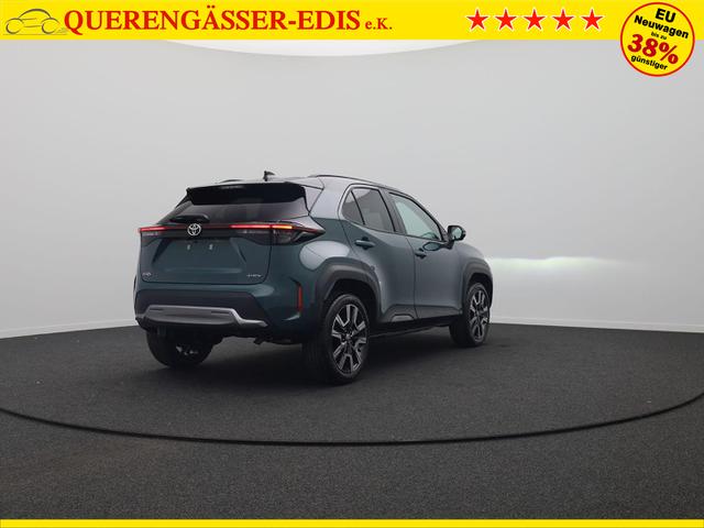 Toyota Yaris Cross 1.5-l 130PS HEV Automatik Style Matrix-LED 4xKamera elektr. Heckklappe Sitzheizung Lenkradheizung Klimaautomatik Navi Bluetooth wireless Apple CarPlay + Android Auto ACC PDC v+h 18"LM 
