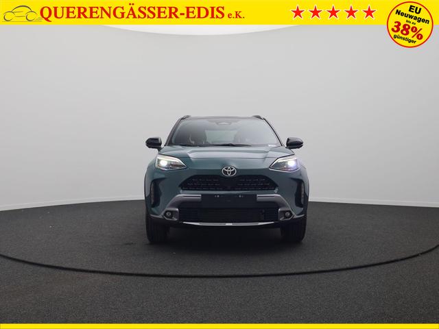 Toyota Yaris Cross 1.5-l 130PS HEV Automatik Style Matrix-LED 4xKamera elektr. Heckklappe Sitzheizung Lenkradheizung Klimaautomatik Navi Bluetooth wireless Apple CarPlay + Android Auto ACC PDC v+h 18"LM 