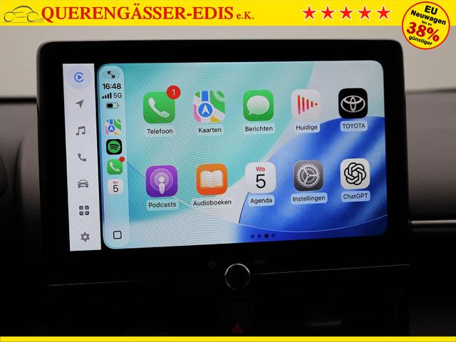 Toyota Yaris Cross 1.5-l 130PS HEV Automatik Style Matrix-LED 4xKamera elektr. Heckklappe Sitzheizung Lenkradheizung Klimaautomatik Navi Bluetooth wireless Apple CarPlay + Android Auto ACC PDC v+h 18"LM 