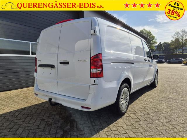 Mercedes-Benz Vito 114 PRO L2 2.0 CDI 136PS Automatik 2,8t 2-Sitzer Chrompaket innen AHK Klimaautomatik Bluetooth DAB Apple CarPlay Android Auto PDC v+h R&uuml;ckf.Kamera Tempomat Ganzj.Reifen 