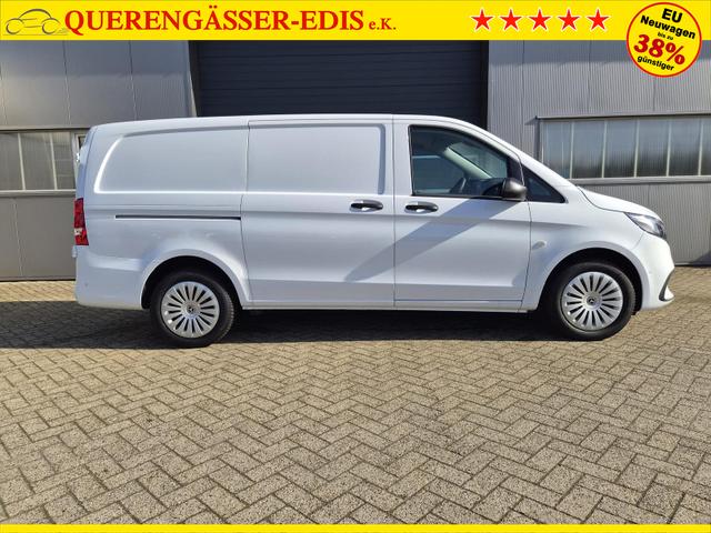 Mercedes-Benz Vito 114 PRO L2 2.0 CDI 136PS Automatik 2,8t 2-Sitzer Chrompaket innen AHK Klimaautomatik Bluetooth DAB Apple CarPlay Android Auto PDC v+h R&uuml;ckf.Kamera Tempomat Ganzj.Reifen 