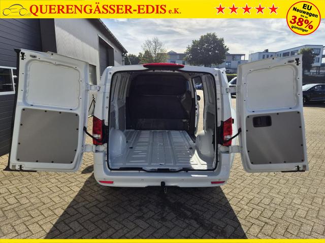 Mercedes-Benz Vito 114 PRO L2 2.0 CDI 136PS Automatik 2,8t 2-Sitzer Chrompaket innen AHK Klimaautomatik Bluetooth DAB Apple CarPlay Android Auto PDC v+h R&uuml;ckf.Kamera Tempomat Ganzj.Reifen 