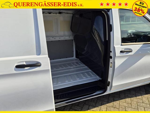 Mercedes-Benz Vito 114 PRO L2 2.0 CDI 136PS Automatik 2,8t 2-Sitzer Chrompaket innen AHK Klimaautomatik Bluetooth DAB Apple CarPlay Android Auto PDC v+h R&uuml;ckf.Kamera Tempomat Ganzj.Reifen 