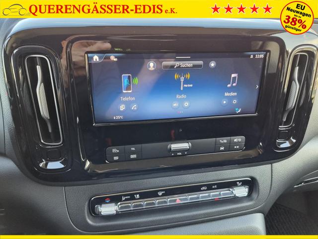 Mercedes-Benz Vito 114 PRO L2 2.0 CDI 136PS Automatik 2,8t 2-Sitzer Chrompaket innen AHK Klimaautomatik Bluetooth DAB Apple CarPlay Android Auto PDC v+h R&uuml;ckf.Kamera Tempomat Ganzj.Reifen 