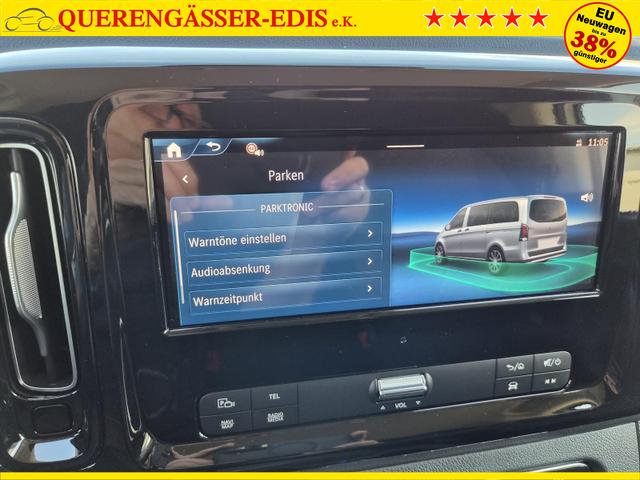 Mercedes-Benz Vito 114 PRO L2 2.0 CDI 136PS Automatik 2,8t 2-Sitzer Chrompaket innen AHK Klimaautomatik Bluetooth DAB Apple CarPlay Android Auto PDC v+h R&uuml;ckf.Kamera Tempomat Ganzj.Reifen 