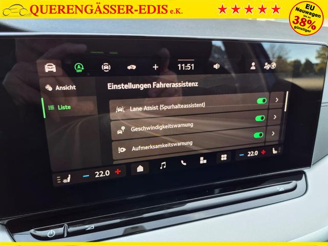 Skoda Octavia Combi 1.5 TSI 150PS m-HEV DSG Selection AHK Klimaautomatik PDC v+h R&uuml;ckf.Kamera Sitzheizung Apple CarPlay Android Auto 16"LM 