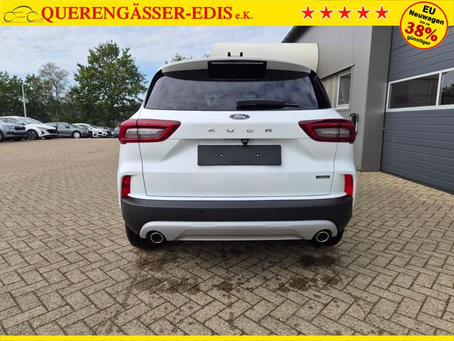 Ford Kuga Titanium 243PS PHEV Automatik elektr. PanoDach Sitzheizung v+h Lenkradheizung Frontscheibe beheizb. Klimaautomatik Navi SYNC4 Apple CarPlay Android Auto Touchscreen PDC 4xKamera 2xKeyless 17"LM vollelektr. Reichweite 66KM 