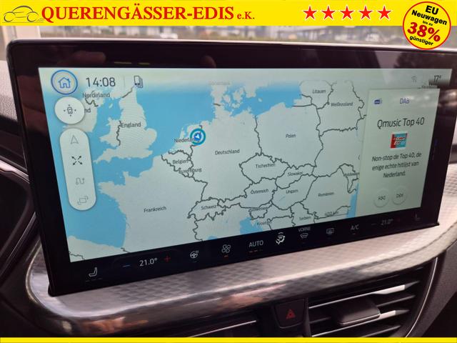 Ford Kuga Titanium 243PS PHEV Automatik elektr. PanoDach Sitzheizung v+h Lenkradheizung Frontscheibe beheizb. Klimaautomatik Navi SYNC4 Apple CarPlay Android Auto Touchscreen PDC 4xKamera 2xKeyless 17"LM vollelektr. Reichweite 66KM 