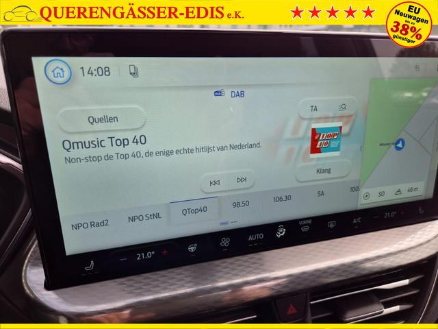 Ford Kuga Titanium 243PS PHEV Automatik elektr. PanoDach Sitzheizung v+h Lenkradheizung Frontscheibe beheizb. Klimaautomatik Navi SYNC4 Apple CarPlay Android Auto Touchscreen PDC 4xKamera 2xKeyless 17"LM vollelektr. Reichweite 66KM 