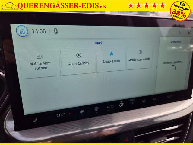 Ford Kuga Titanium 243PS PHEV Automatik elektr. PanoDach Sitzheizung v+h Lenkradheizung Frontscheibe beheizb. Klimaautomatik Navi SYNC4 Apple CarPlay Android Auto Touchscreen PDC 4xKamera 2xKeyless 17"LM vollelektr. Reichweite 66KM 