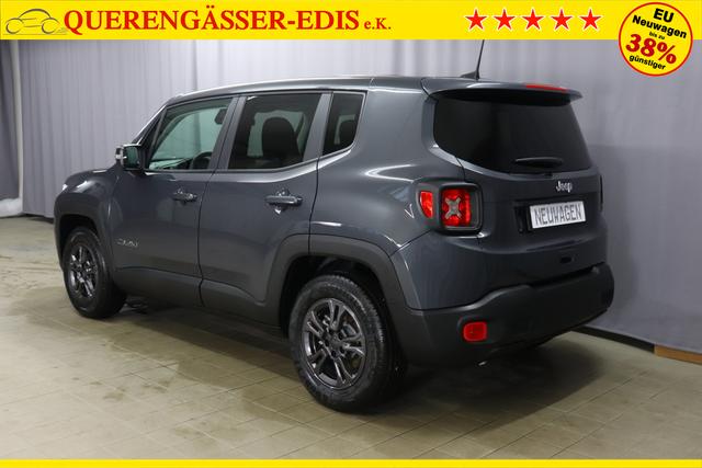 Jeep Renegade 1.6 Multijet 16V Longitude Diesel 1598 96 kW679 Graphite Grau Stoff schwarz "8F6 Reifen-Reparatur-Set (Kit Fix&Go) Business-Paket Longitude 070 Stark abgedunkelte Heckscheibe und Seitenscheiben hinten Graphite Grau", Beispielbilder, ggf. teilweise mit Sonderausstattung