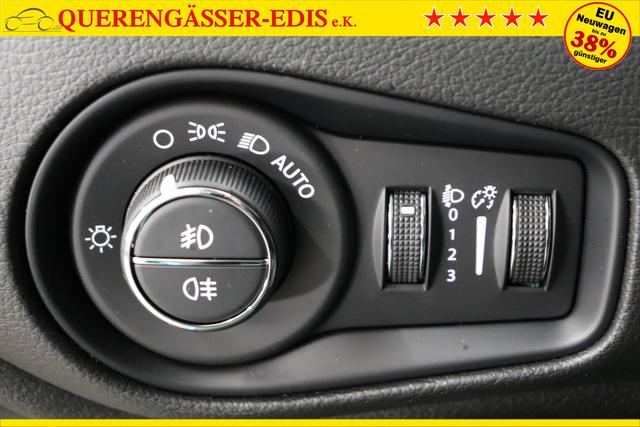 Jeep Renegade 1.0 T3 GSE Limited 999 88 kW470 Bikini Metallic 020 Stoff schwarz "2T2 Funktions-Paket CommandView® Panorama-Glasschiebedach 2Y7 Business-Paket 7KS Winter-Paket 61Q Bikini Metallic", Beispielbilder, ggf. teilweise mit Sonderausstattung
