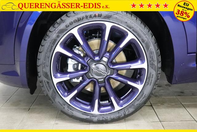 500X DOLCEVITA MY22 YACHT CLUB CAPRI HYBRID 1.5 GSE 96kW (130PS) DCT888 - Venezia Blau 128 - Leder Elfenbein mit blauer Stickung / Verdeck Blau "1XG X-Tech Paket 499 Reifenreparaturkit ""fix&go"" 8F6"