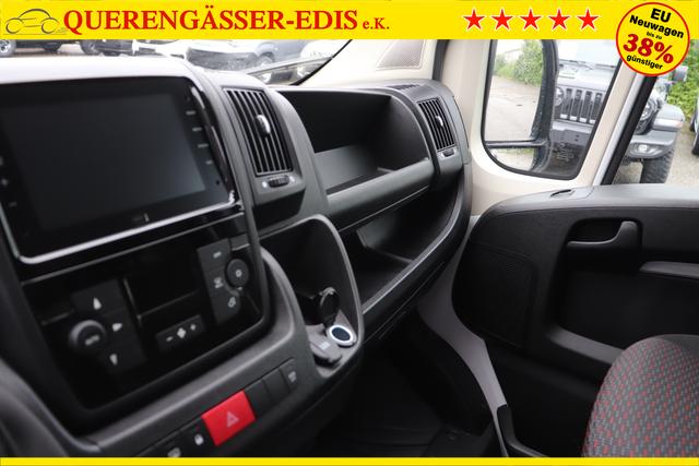 Fiat Ducato Easy Pro L4H2 verblecht 140 HDI MT Euro 6d-ISC-FCM Ducato Wei&szlig; (549) Darko Red Black (196) "144 Allwetterreifen 619 Heckfl&uuml;gelt&uuml;ren mit 260&deg; &Ouml;ffnung 6HQ Aufkleber Notrufnummern 853 Bedienungsanleitung Deutsch AGY Paket ""Techno Plus Visibility"" LHA LED-Beleuchtung im Laderaum"