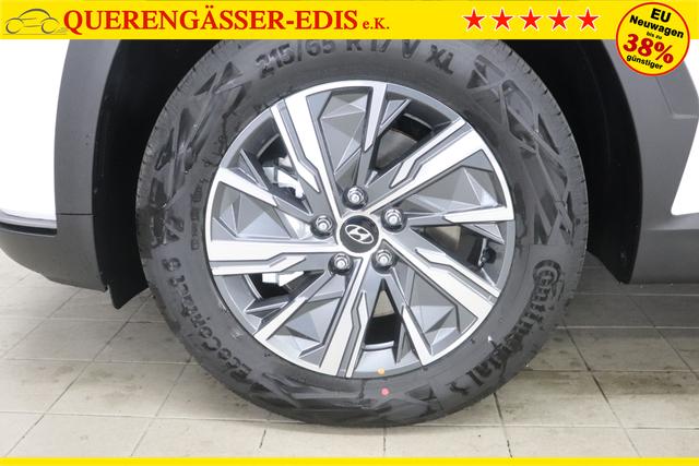 Hyundai Tucson 1.6 T-GDI 6MT 2WD Family MY23 110kW Polar White Sitzpolsterung in Stoff Schwarz