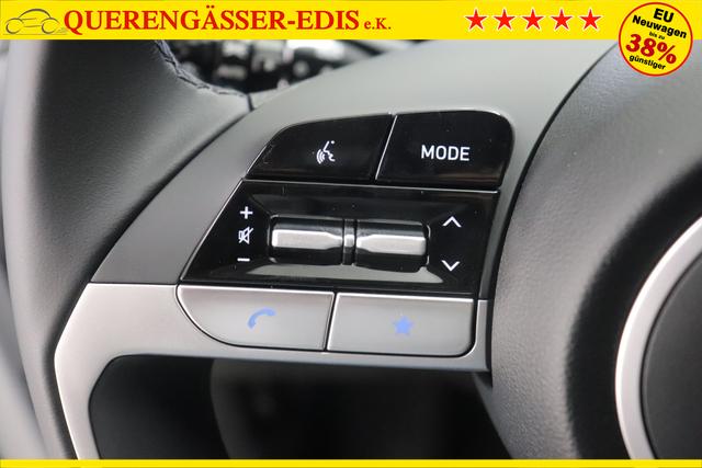 Hyundai Tucson 1.6 T-GDI 6MT 2WD Family MY23 110kW Polar White Sitzpolsterung in Stoff Schwarz