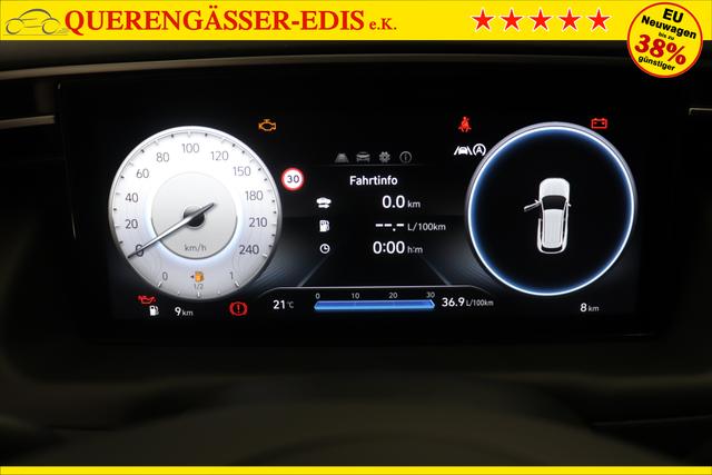 Hyundai Tucson 1.6 T-GDI 6MT 2WD Family MY23 110kW Polar White Sitzpolsterung in Stoff Schwarz