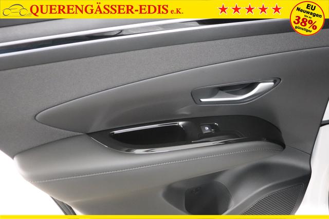 Hyundai Tucson 1.6 T-GDI 6MT 2WD Family MY23 110kW Polar White Sitzpolsterung in Stoff Schwarz