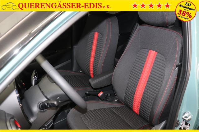 i10 N-Line 1.0 T-GDi MT 74kW Mangrove Green Dach Schwarz "PA4: Navigations-Paket OP2: Zwei-Ton-Lackierung"