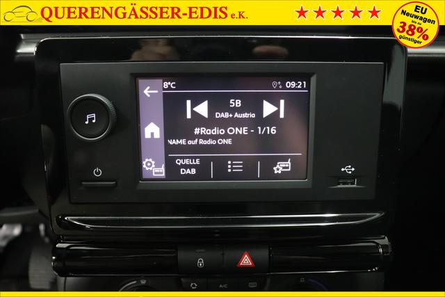 Citroen C3 You 1.2 61kW Sand Beige Stoff Mica Einparkhilfe hinten