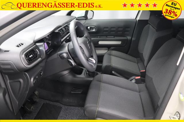 Citroen C3 You 1.2 61kW Sand Beige Stoff Mica Einparkhilfe hinten