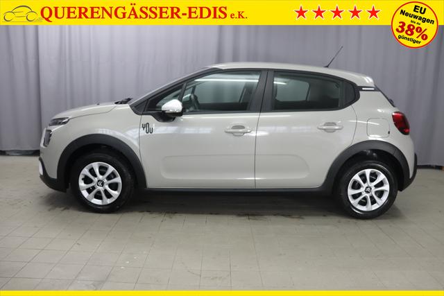 Citroen C3 You 1.2 61kW Sand Beige Stoff Mica Einparkhilfe hinten