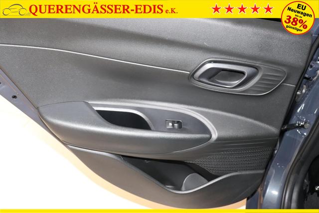 Hyundai i20 (BC3) GO Plus 1.2 MPI Navi b5bu1 MY2025 Aurora Grey, Beispielbilder, ggf. teilweise mit Sonderausstattung
