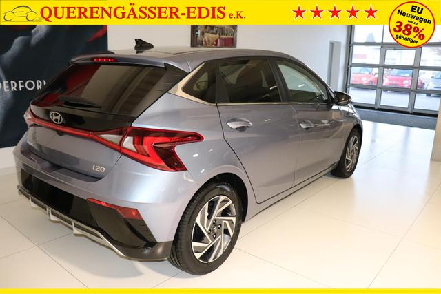 Hyundai i20 (BC3) GO Plus 1.2 MPI Navi b5bu1 MY2025 Meta Blue Pearl, Beispielbilder, ggf. teilweise mit Sonderausstattung