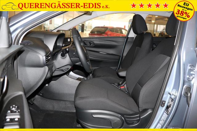 Hyundai i20 (BC3) GO Plus 1.2 MPI Navi b5bu1 MY2025 Meta Blue Pearl, Beispielbilder, ggf. teilweise mit Sonderausstattung