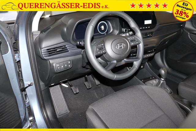 Hyundai i20 (BC3) GO Plus 1.2 MPI Navi b5bu1 MY2025 Meta Blue Pearl, Beispielbilder, ggf. teilweise mit Sonderausstattung