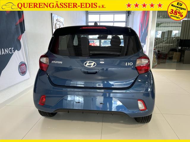 i10 GO Plus Navi 1,2 MT Vibrant Blue PearlMY2025, Beispielbilder, ggf. teilweise mit Sonderausstattung