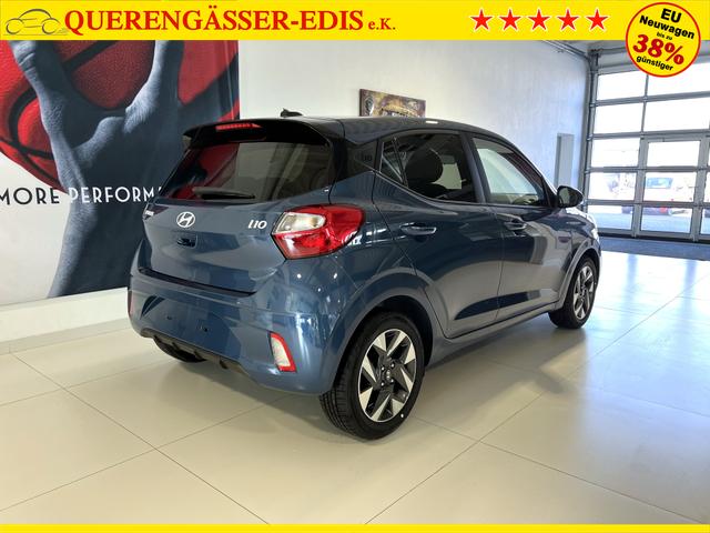 i10 GO Plus Navi 1,2 MT Vibrant Blue PearlMY2025, Beispielbilder, ggf. teilweise mit Sonderausstattung