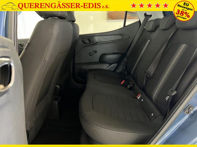 i10 GO Plus Navi 1,2 MT Vibrant Blue PearlMY2025, Beispielbilder, ggf. teilweise mit Sonderausstattung