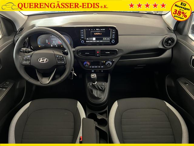 i10 GO Plus Navi 1,2 MT Vibrant Blue PearlMY2025, Beispielbilder, ggf. teilweise mit Sonderausstattung