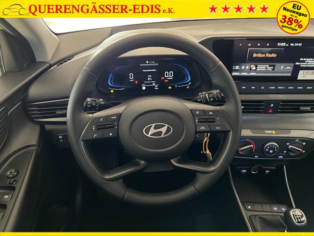 i20 GO! Lucid Lime Metallic, Beispielbilder, ggf. teilweise mit Sonderausstattung