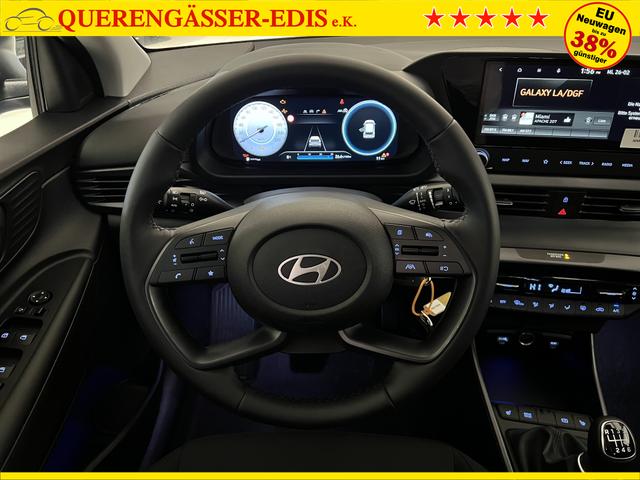 Hyundai i20 GO Plus Vibrant Blue, Beispielbilder, ggf. teilweise mit Sonderausstattung