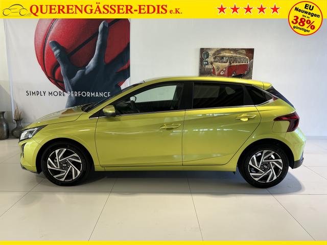 Hyundai i20 GO Plus 1.0 T-GDI DCT Lucid Lime Metallic, Beispielbilder, ggf. teilweise mit Sonderausstattung