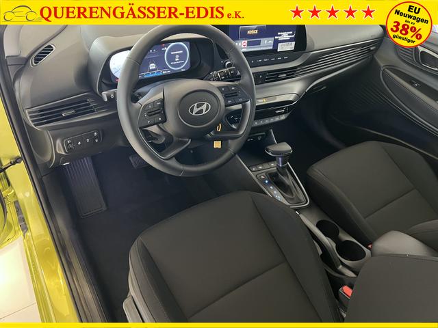 Hyundai i20 GO Plus 1.0 T-GDI DCT Lucid Lime Metallic, Beispielbilder, ggf. teilweise mit Sonderausstattung