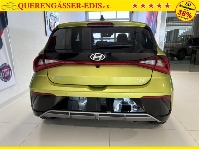 Hyundai i20 GO Plus 1.0 T-GDI DCT Lucid Lime Metallic, Beispielbilder, ggf. teilweise mit Sonderausstattung