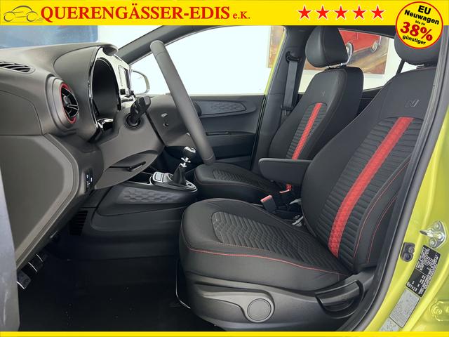 Hyundai i10 N Line Lucid Lime Metallic
