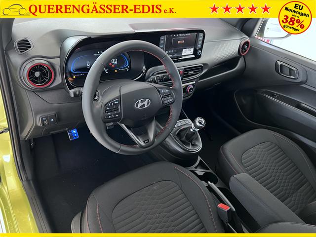 Hyundai i10 N Line Lucid Lime Metallic