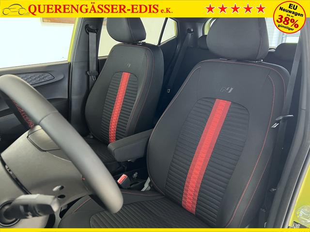 Hyundai i10 N Line Lucid Lime Metallic