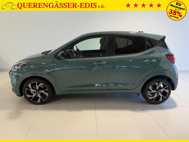 Hyundai i10 N Line Mangrove Green