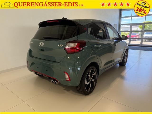 Hyundai i10 N Line Mangrove Green
