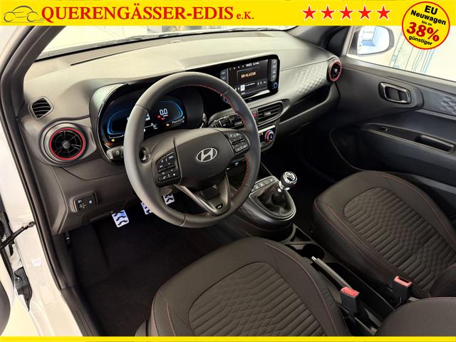 Hyundai i10 N Line Atlas White