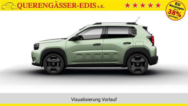 Fiat Grande Panda 368 Acqua Blau Metallic, Beispielbilder, ggf. teilweise mit Sonderausstattung