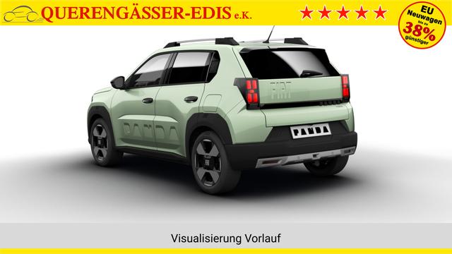 Fiat Grande Panda 368 Acqua Blau Metallic, Beispielbilder, ggf. teilweise mit Sonderausstattung